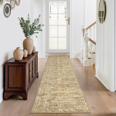 Rectangle Floral Area Rug