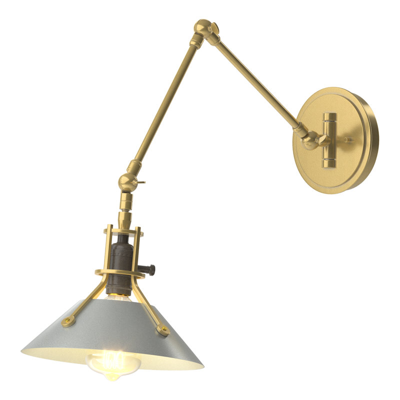 Henry Sconce -209320_5, Modern Brass, Vintage Platinum