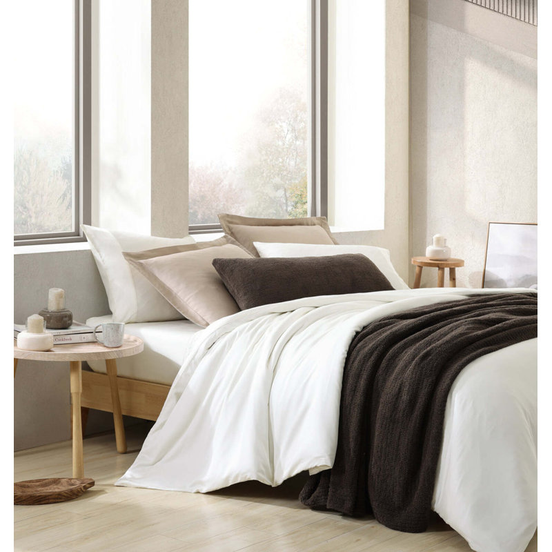 Natural Sham Set, Taupe, King