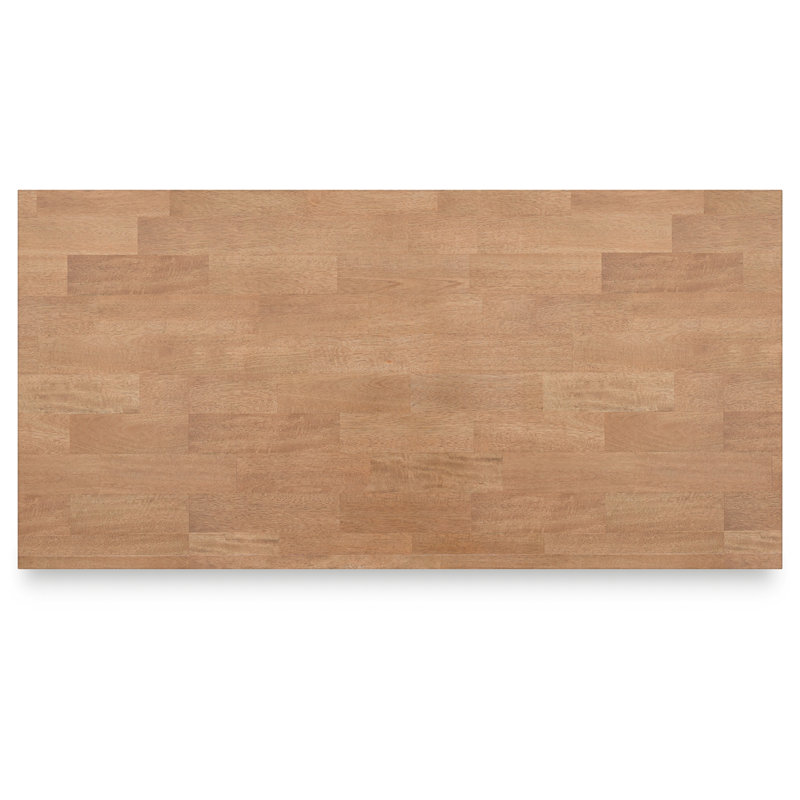 Beige and White Wood Extendable Counter Height Dining Table