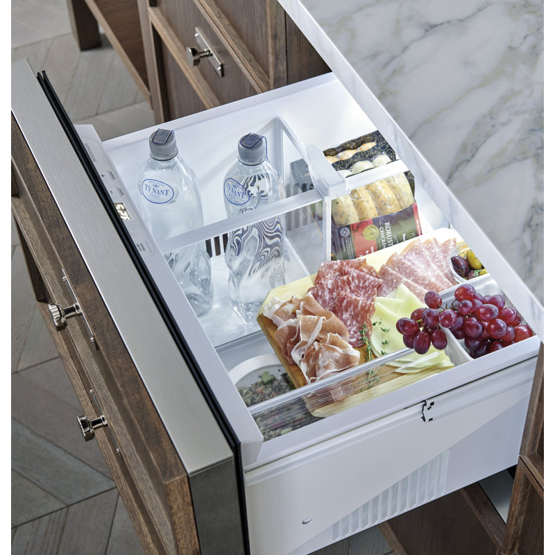 Monogram 24" Integrated Double Drawer Refrigerator