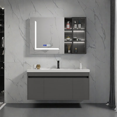 European modern and simple bathroom cabinet