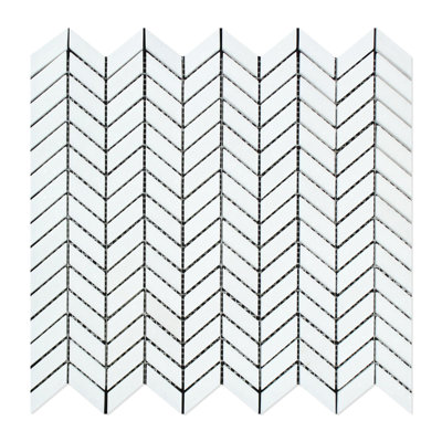 Carreaux de mosaïque en marbre et chevron en marbre
