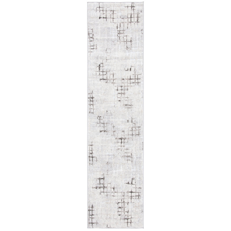 Tapis abstrait Kopp Performance, Tapis de couloir 2 pi 2 po x 9 pi