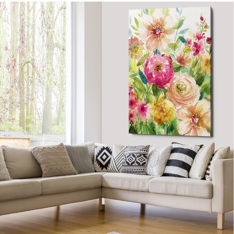 House of Hampton® Bloomin Pretty On Canvas Print & Reviews | Wayfair