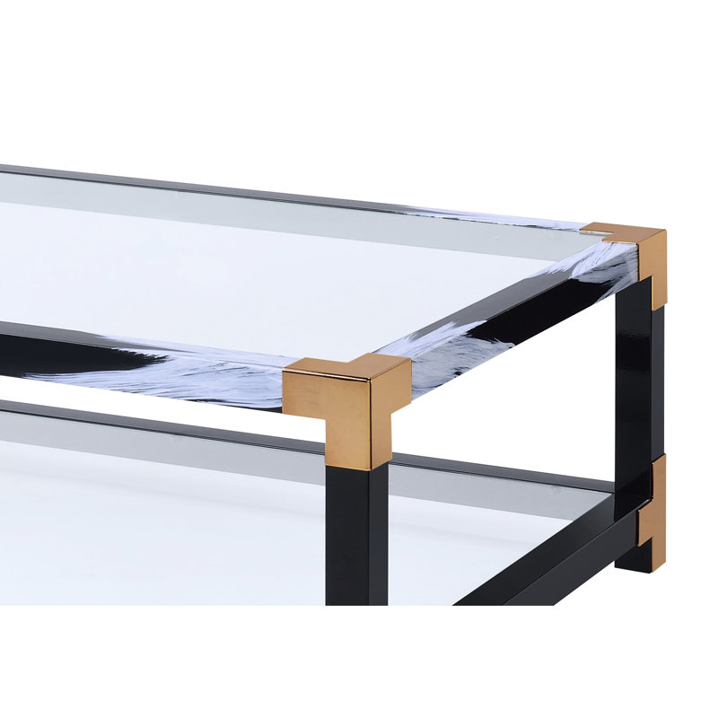 Table de salon en verre