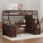 Illya Kids Twin Loft Bed with Drawers-1604028007