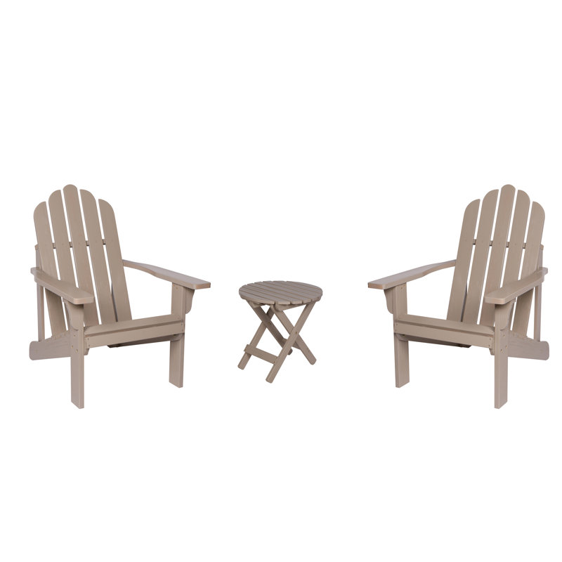 Besnard Outdoor Adirondack Chair, Beige