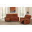 Canapé inclinable orange brûlé Trask-2103028667
