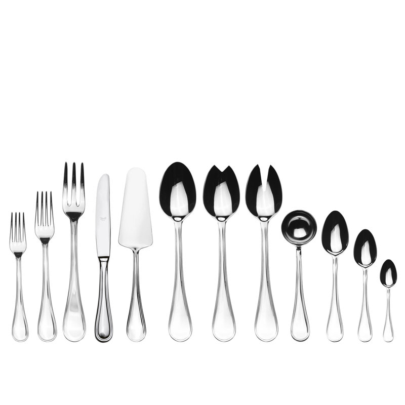 Boheme Flatware Set - 67 Pieces - Stainless Steel