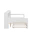 Lit de jour double avec tablettes de rangement, lit gigogne et bureau d'étude-114359481
