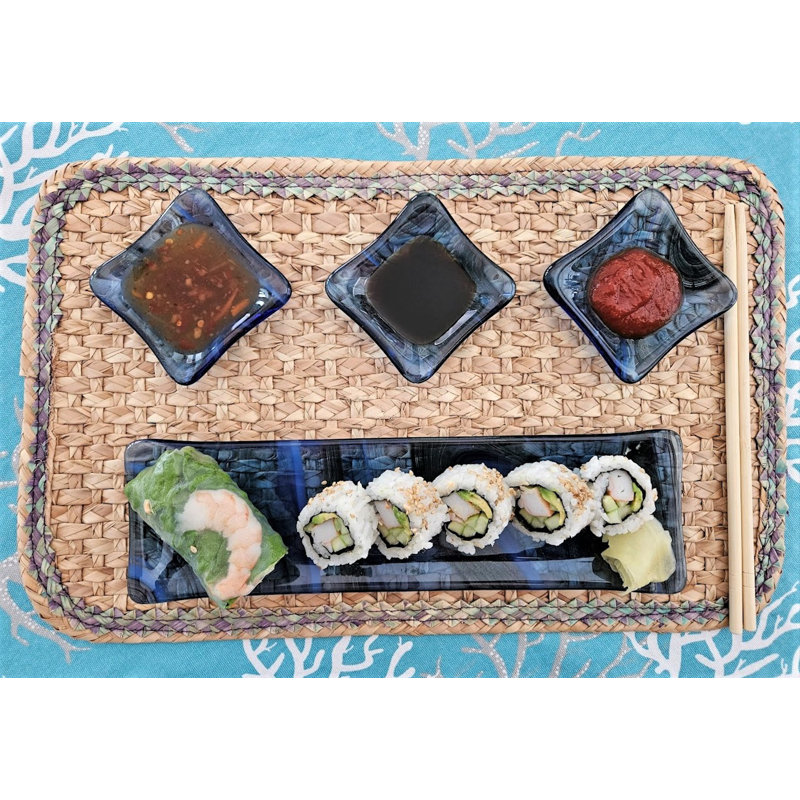 Handmade Glass Serving Set