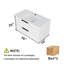 Meuble-lavabo mural simple 36 po avec lavabo-690556784