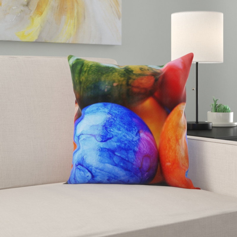 Microsuede Throw Pillow