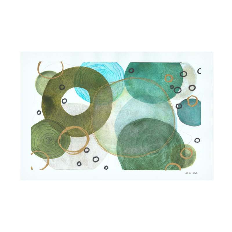 Art sur toile Jocelyn Benford, H 12 po x l 19 po