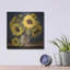  «Sunflowers In Pitcher» par Ashley Bradley, art mural en métal-303453246