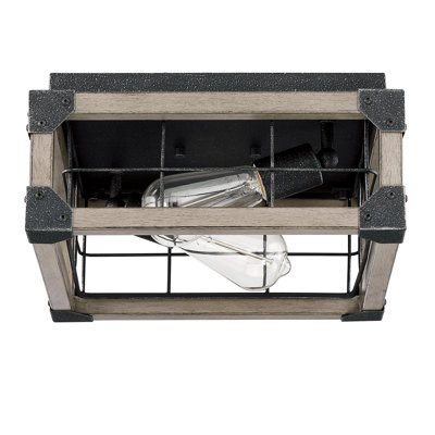 Plafonnier encastré 2 lumières 13 po Redrow