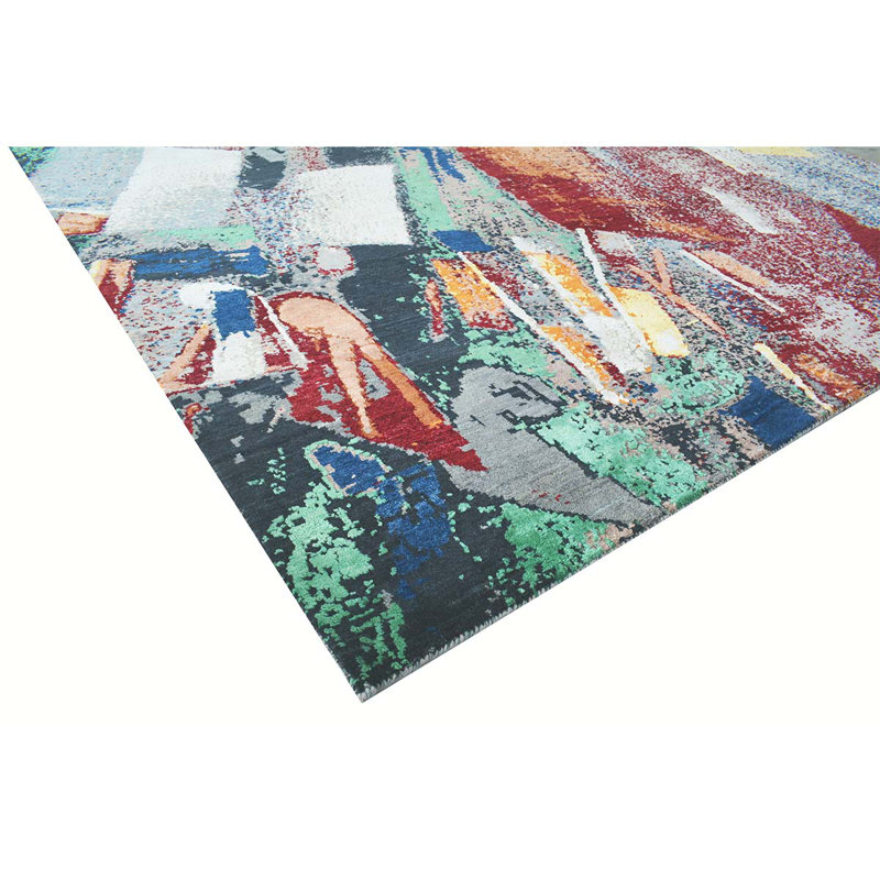Abstract Area Rug, Rectangle 10' x 14'