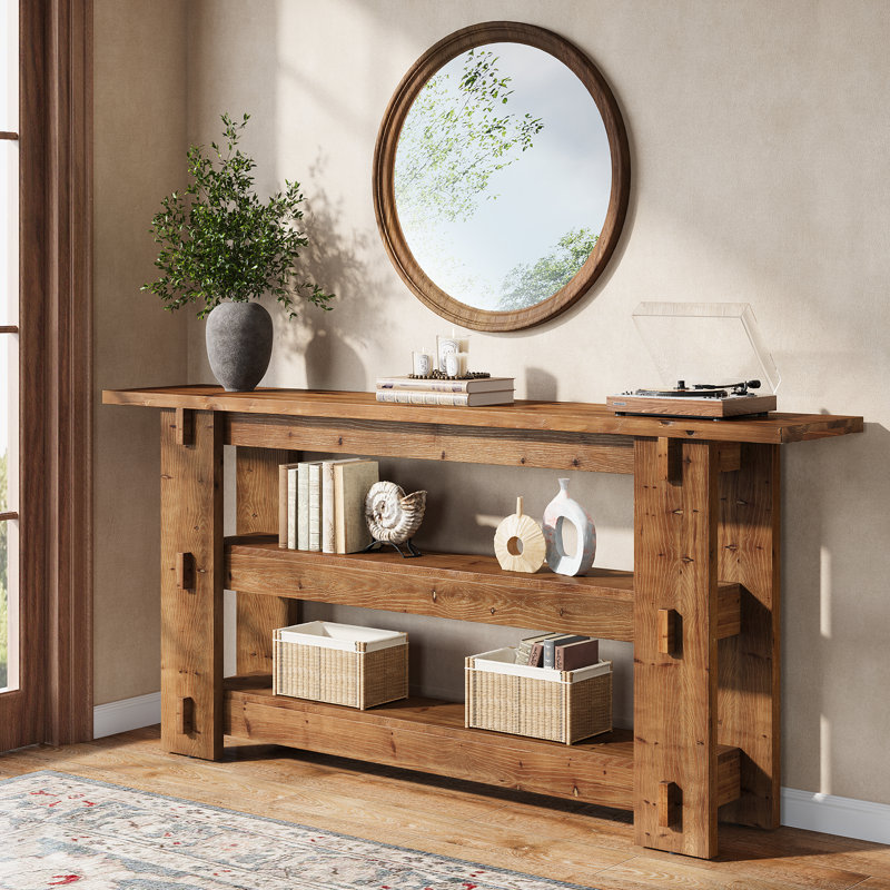 62.99cm Solid Wood Console Table