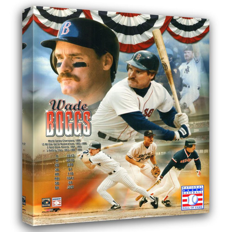 Collage Wade Boggs, H 24 po x l 19 po