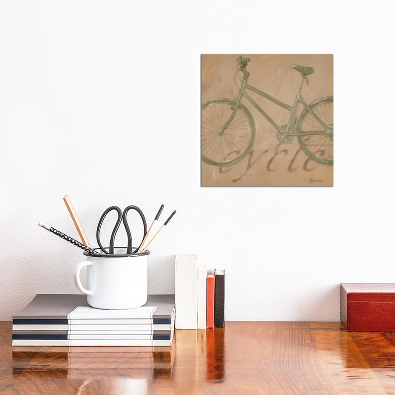 Cycle by Julianne Marcoux - Wrapped Canvas Painting, 30.48 cm H x 30.48 cm W