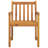Shadrick Square 3 - Piece 2 - Person 85Cm Acacia Outdoor Table Set