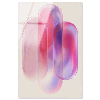Pink Topaz Gradient Print by Oliver Gal