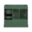 Meuble-lavabo traditionnel vert 36 po (lavabo non inclus) [armoire seulement], meuble-lavabo