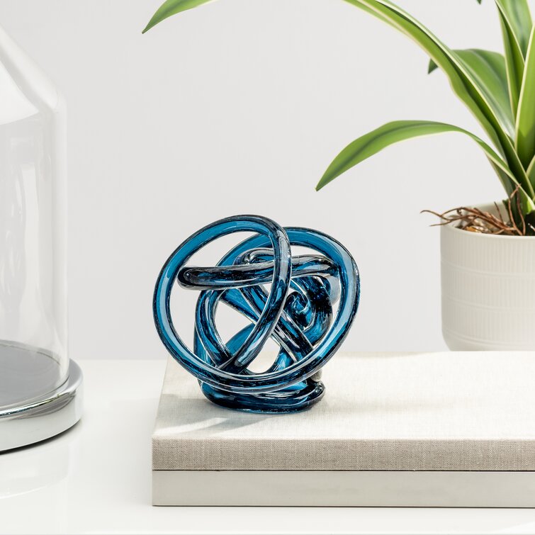 Orbit Glass Knot Decor Ball