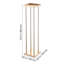 Steel Wedding Flower Stand-135243067