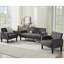 Sofa Seats Modern Style Comfy Small Sofa with Pocket Storage 2 USB 2 Cup Holders Upholstered Couch for Living Room Bedroom Office-852254535-852254558