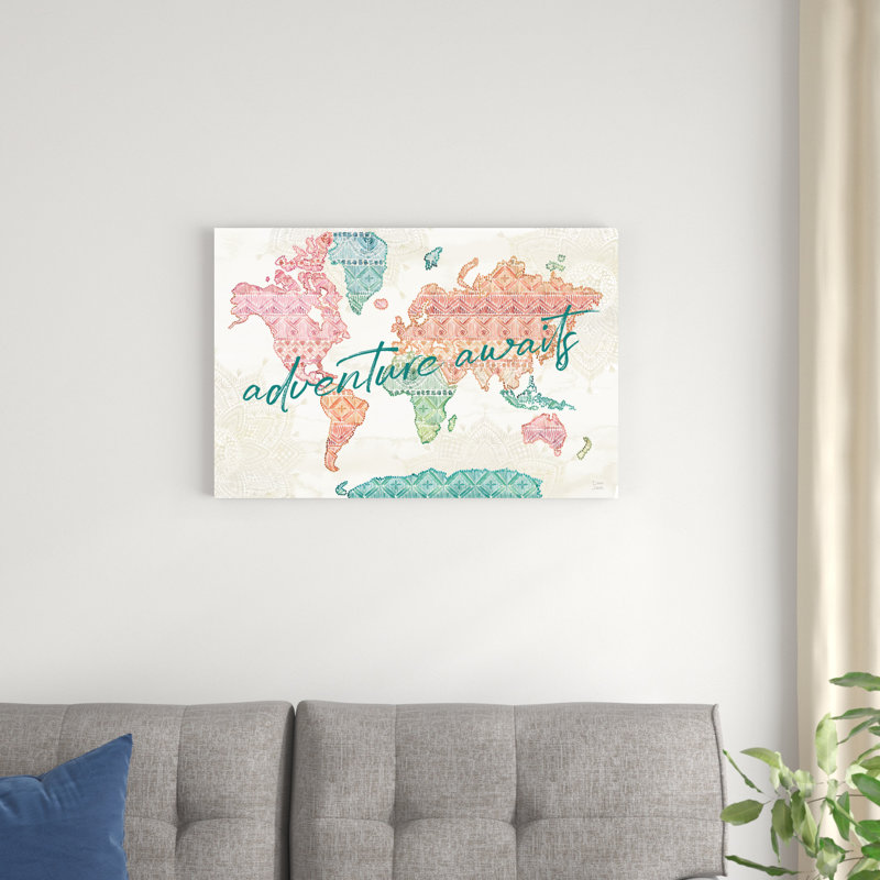 " Macrame Meander I ", 30" H x 20" W x 1.25" D