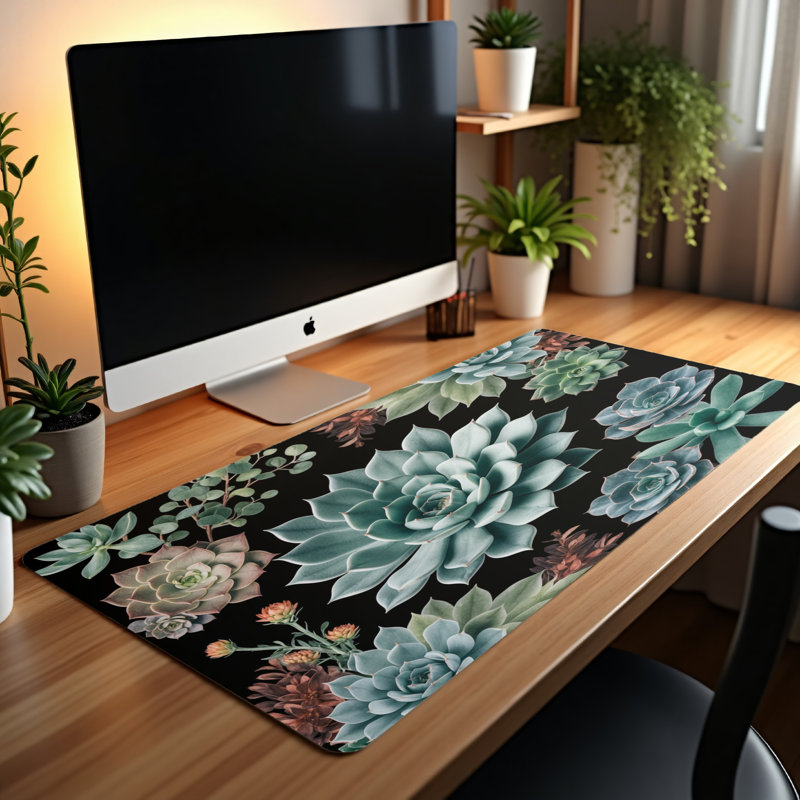 Polyester Desk Pad, 23.6x13.8