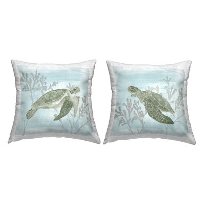 Ensemble de coussins 2 pièces Turtles