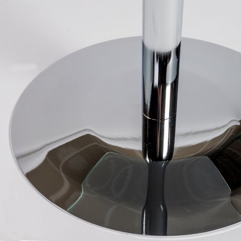 Table de salle à manger de cuisine en verre ceinture, H 30 po x L 39 po x l 39 po