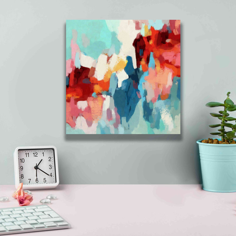 «Abstraction 2» par Christov Art, estampe numérique sur toile, H 12 po x l 12 po x P 0,75 po