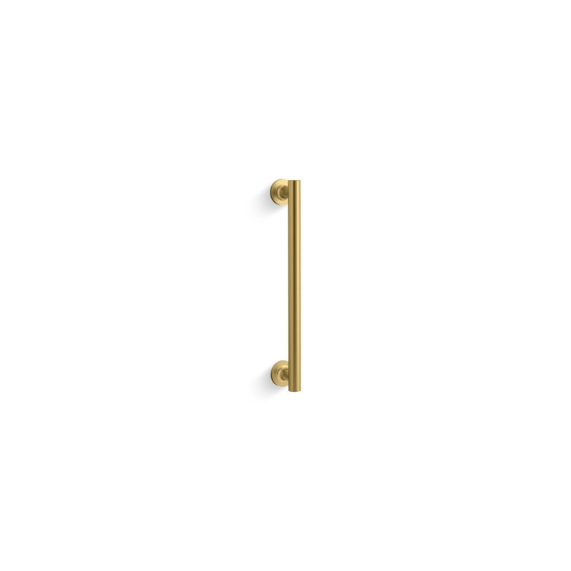 Purist 14 In. Pivot Handle, Brushed Brass