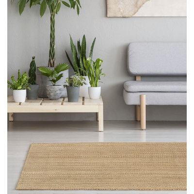 Comae Solid Colour Hand Woven Area Rug
