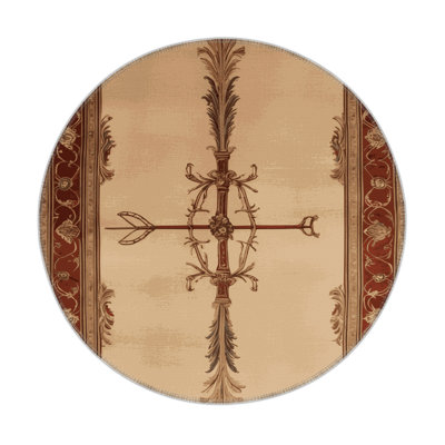 Tapis beige français d'intérieur et d'extérieur