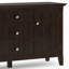 Bedford - Buffet buffet - Brun tabac foncé