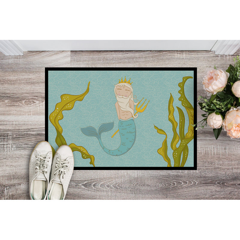 Non-Slip Outdoor Doormat, Rectangle 18" x 27"