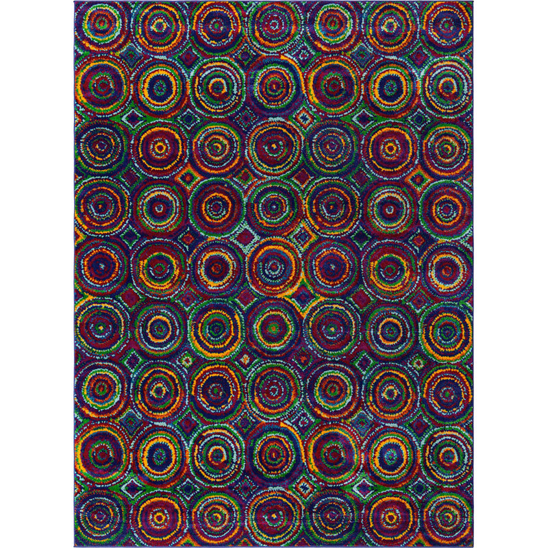 Malaija Geometric Indoor Rug, Rectangle 9' x 12'