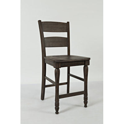 Karley Solid Wood Counter Stool
