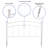 Betanya Decorative Metal Headboard-413401840-413401841