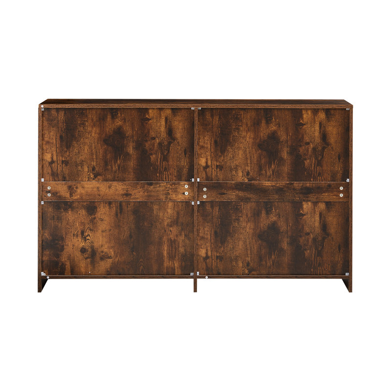 140cm W 6 - Drawer Chest of Drawers, Brown