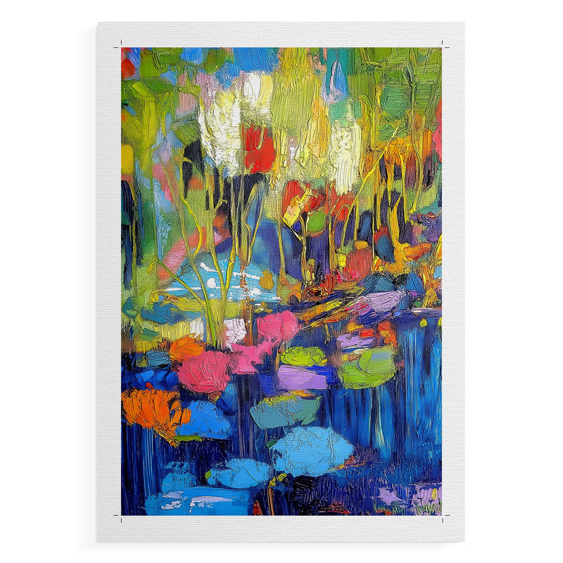 Série FLORAL DCXI - Impression sur toile seulement - NON CADRE, H 27 po x l 18 po