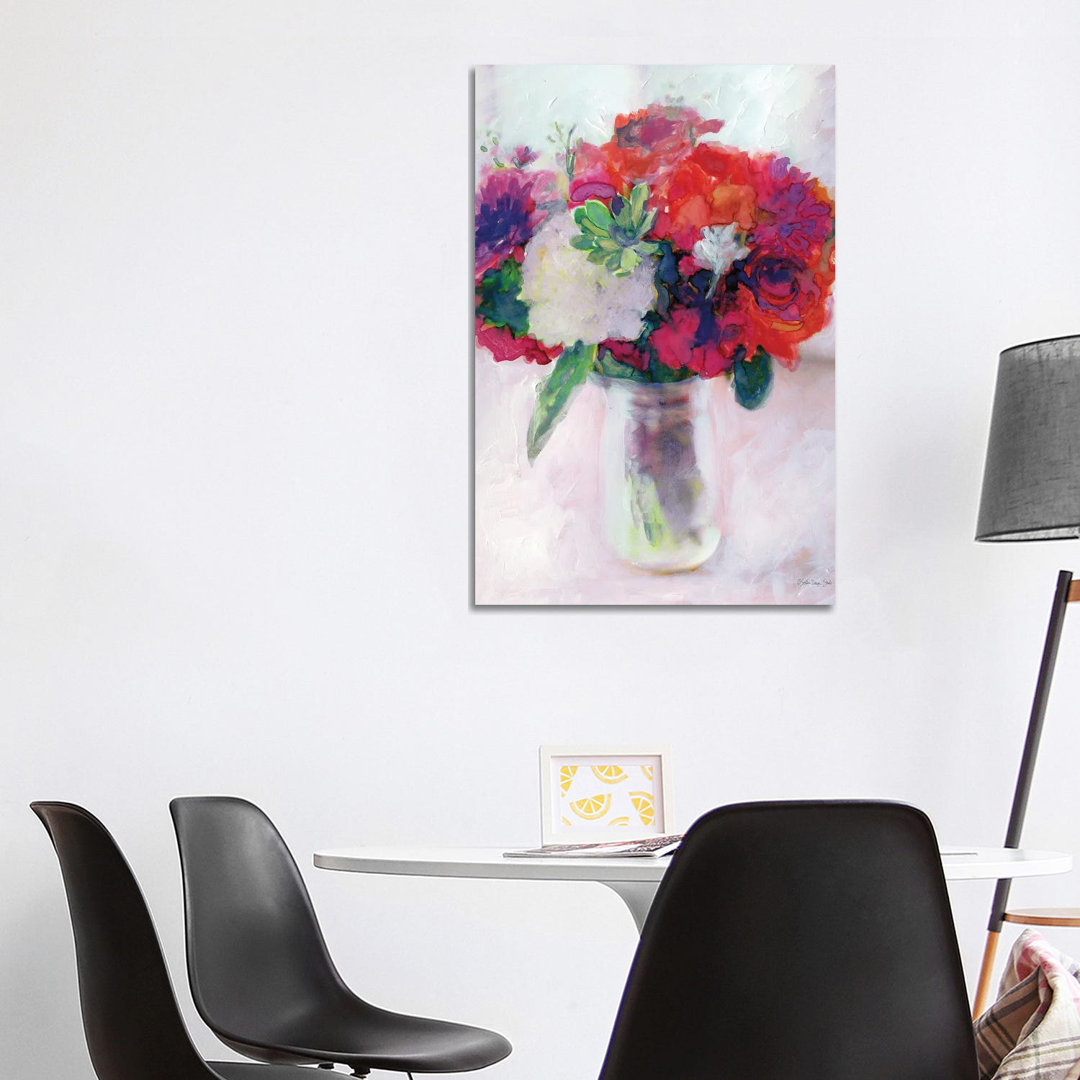 Dramatic Blooms II von Stellar Design Studio - Galerie-umwickelte Leinwand Giclée auf Leinwand