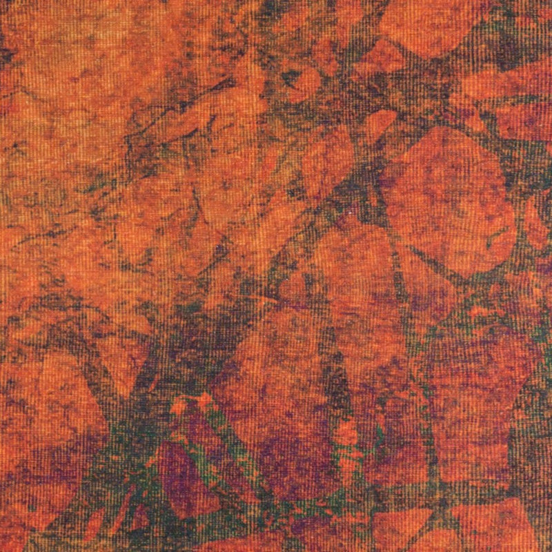 Loyalton Orange/Green Rug, Rectangle 140 x 190cm