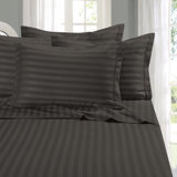 Microfiber Striped Sheet Set