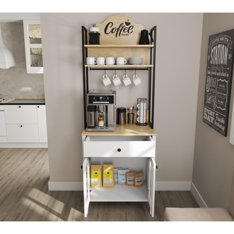 Armoire à café, Noir